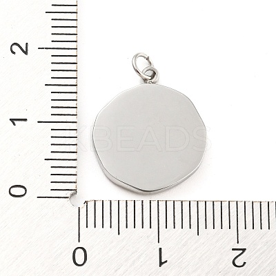 Tarnish Resistant 304 Stainless Steel Pendant Rhinestone Settings LS-STAS-P333-05P-1
