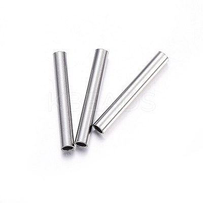 Tarnish Resistant 304 Stainless Steel Tube Beads STAS-F174-16P-A-1