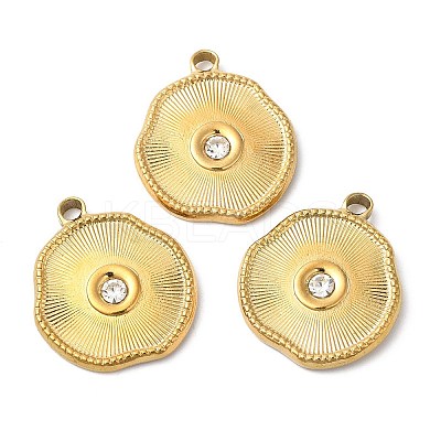 Ion Plating(IP) 304 Stainless Steel Pendants STAS-R122-11G-1