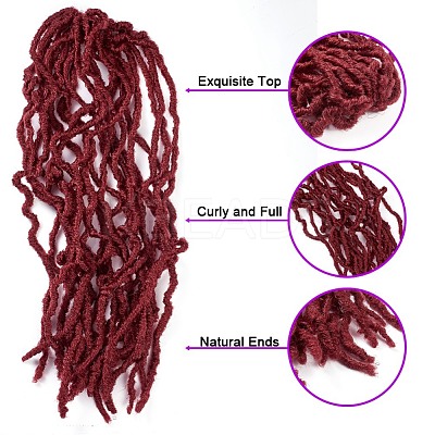 Bomb Twist Crochet Hair OHAR-G005-05D-1