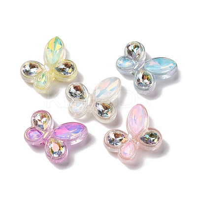 Luminous Transparent Acrylic Beads MACR-F080-06-1