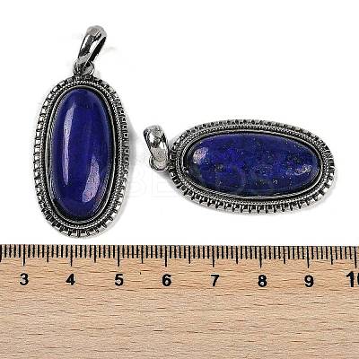 Natural Lapis Lazuli Pendants G-I370-07AS-02-1