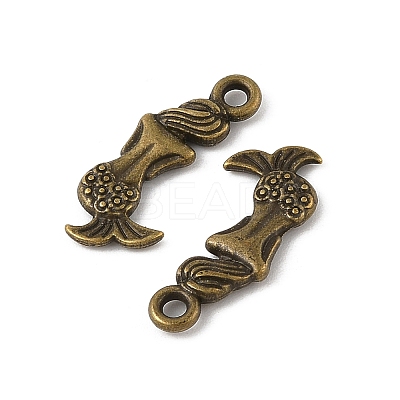 Tibetan Style Alloy Pendants TIBEP-Q088-004AB-RS-1