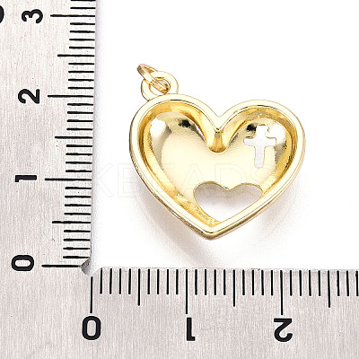 Brass Pendants KK-N268-57G-1