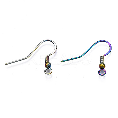 Ion Plating(IP) 304 Stainless Steel French Earring Hooks STAS-S119-019-1