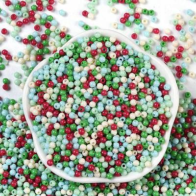 Opaque Acrylic Beads OACR-H118-07A-08-1