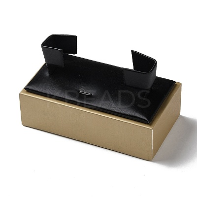 Wood Coverd with PU Leather Bracelet Display Pedestals LS-ODIS-C010-04-1
