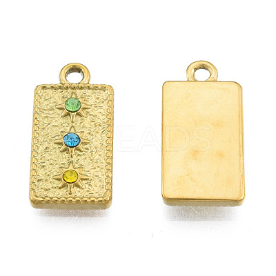 304 Stainless Steel Pendants STAS-N098-156LG-1