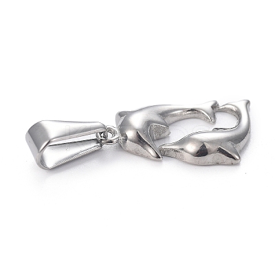 Tarnish Resistant 304 Stainless Steel Pendants LS-STAS-H110-09P-1