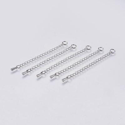 Tarnish Resistant 304 Stainless Steel Chain Extender STAS-I097-030P-1