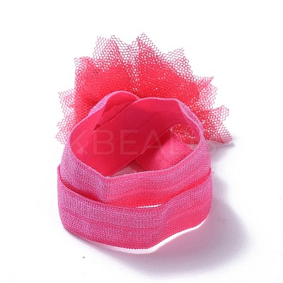 Elastic Polyester Baby Footbands for Girls OHAR-MSMC001-04-1