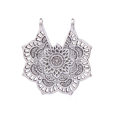 Tibetan Style Alloy Hollow Pendants X-FIND-CJC0021-07AS-1