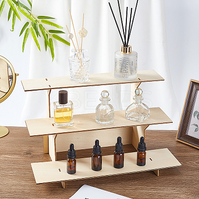 3-Tier Wood Display Riser Racks ODIS-WH0030-207-1