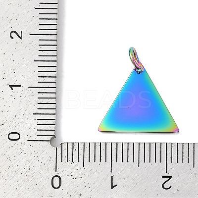 304 Stainless Steel Stamping Blank Tag Charms STAS-I311-29RC-1