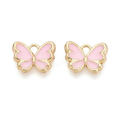 Eco-friendly Alloy Enamel Charms PALLOY-M212-11G-01-1