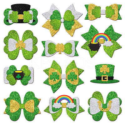 Saint Patrick's Day Carbon Steel Cutting Dies Stencils DIY-WH0309-1579-1