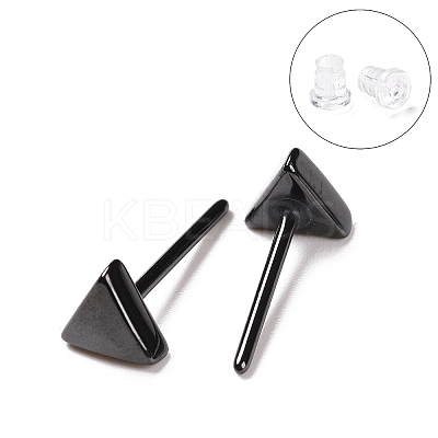 Hypoallergenic Bioceramics Zirconia Ceramic Stud Earrings EJEW-Z023-09C-1