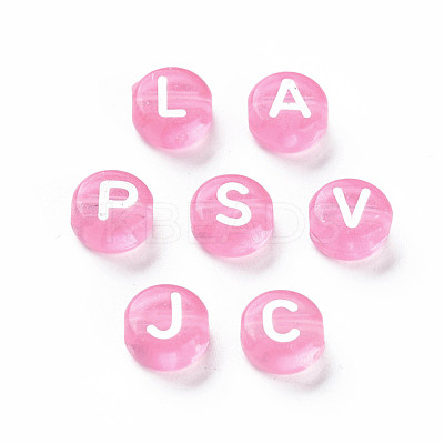 Transparent Acrylic Beads TACR-N002-04I-1