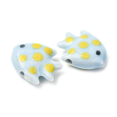 Handmade Porcelain Beads PR-Z001-02D-1
