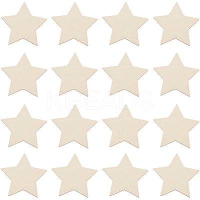 50Pcs Wood Cutouts DIY-SP0004-64A-02-1