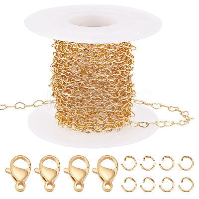 DIY Chain Bracelet Necklace Making Kit DIY-BBC0001-17-1