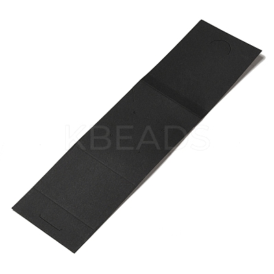 Rectangle Foldable Paper Jewelry Display Cards EDIS-E011-01B-1