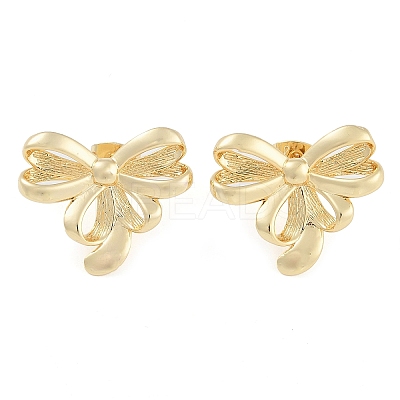 Brass Stud Earrings for Women EJEW-S225-12G-02-1