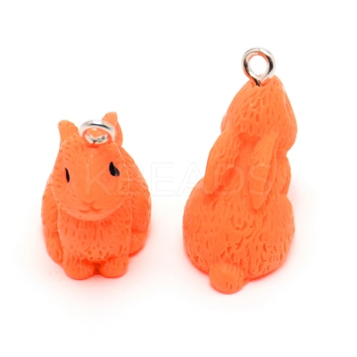Resin Pendant RESI-WH0020-07A-1