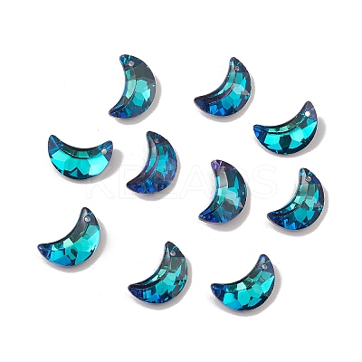 Electroplate Transparent Glass Pendants LS-GLAA-A008-10C-1