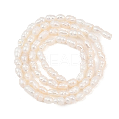 Natural Cultured Freshwater Pearl Beads Strands PEAR-F020-09-1