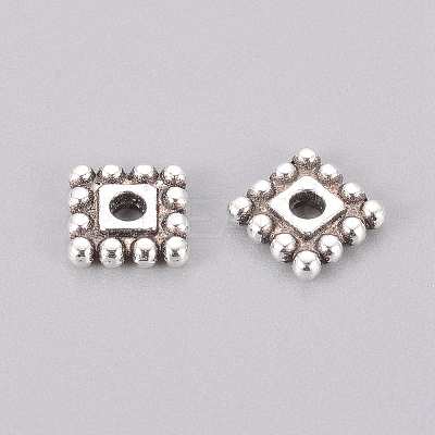 Tibetan Style Alloy Spacer Beads LS-TIBEB-P002-02AS-NR-1