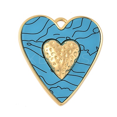 Opaque Acrylic Pendants STAS-P404-12G-02-1