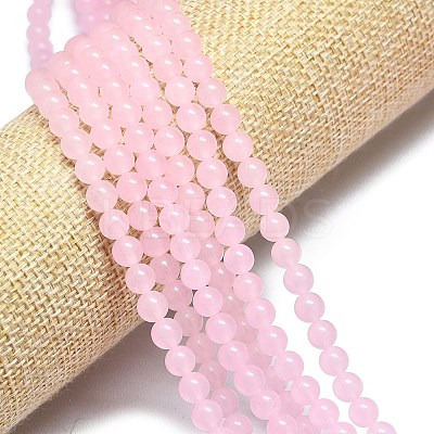 Natural Malaysia Jade Beads Strands G-L645-C01-4mm-22-1
