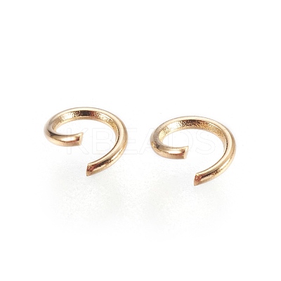304 Stainless Steel Open Jump Rings STAS-P212-19G-05-1