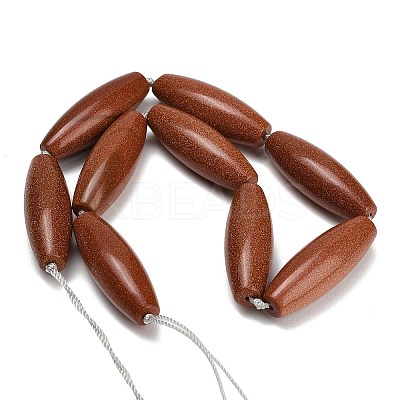Synthetic Goldstone Beads Strands G-L654-G21-01B-1
