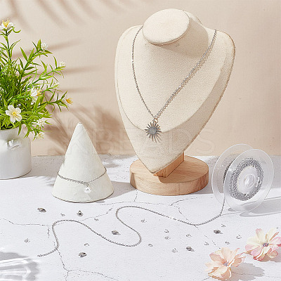 DIY Chain Bracelet Necklace Making Kit DIY-AR0003-67A-1