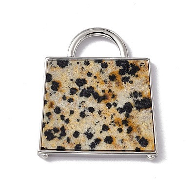 Natural Dalmatian Jasper Pendants G-G977-04P-04-1