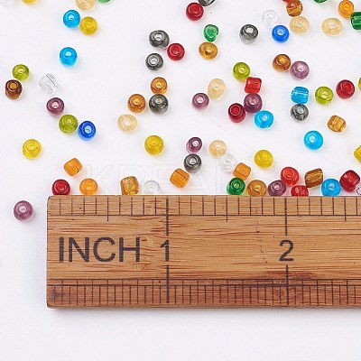 6/0 Glass Seed Beads SEED-A004-4mm-1