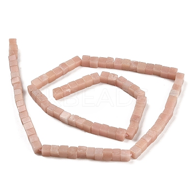 Natural Pink Opal Beads Strands G-G002-A04-1