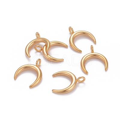 304 Stainless Steel Pendants STAS-L218-16G-1