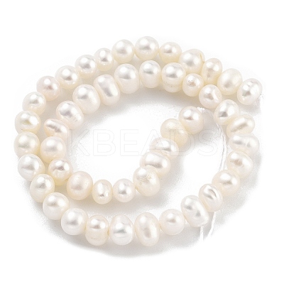 Natural Cultured Freshwater Pearl Beads Strands PEAR-C003-07B-1