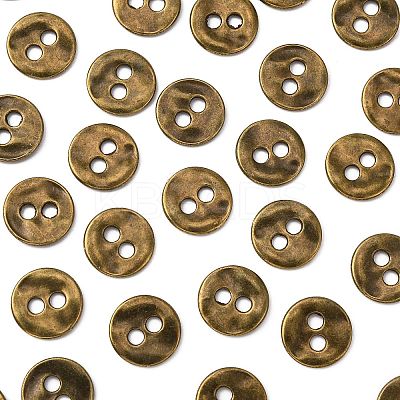 Tibetan Style Buttons LS-TIBE-R178-AG-LF-1
