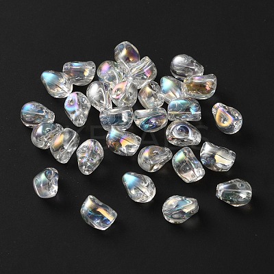Electroplate Glass Beads EGLA-D301-001A-1