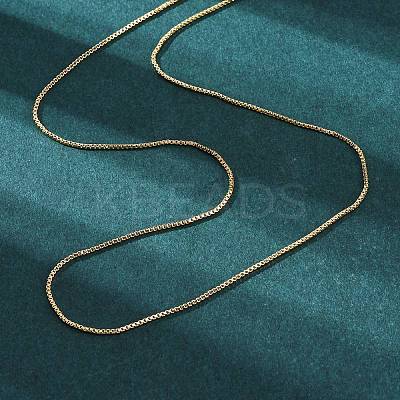 Brass Venetian Chain NJEW-E151-04G-1