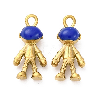 304 Stainless Steel Enamel Pendants STAS-B085-26G-1