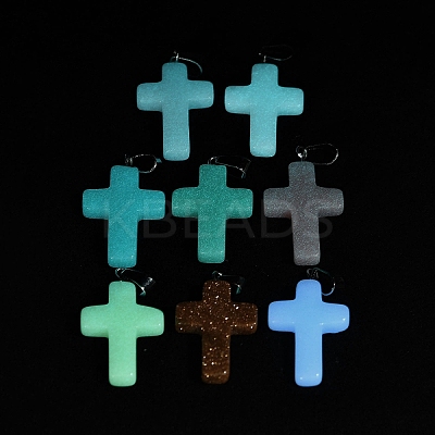 Synthetic Noctilucent Stone/Luminous Stone Pendants G-Z054-03B-1