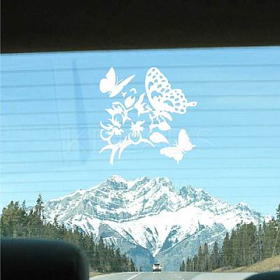 4Pcs 4 Styles PET Waterproof Self-adhesive Car Stickers DIY-WH0308-225A-099-1