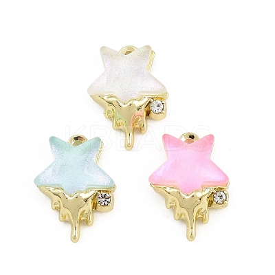 Y2K Style Alloy & Resin Pendants RE-CBA1FD3-10G-1