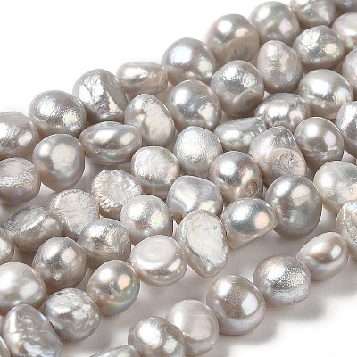 Natural Cultured Freshwater Pearl Beads Strands PEAR-E017-40-1