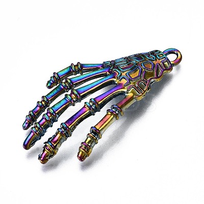 Rainbow Color Alloy Pendants PALLOY-S180-183-NR-1